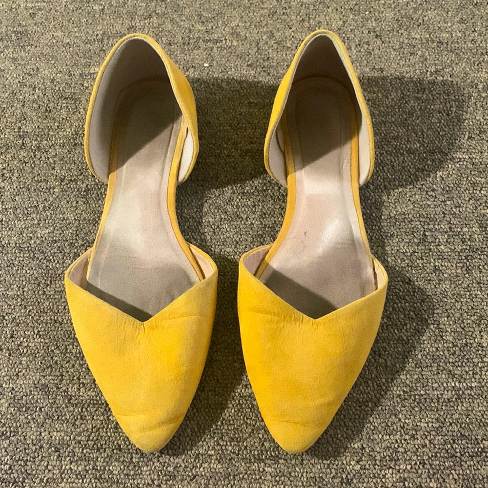 Old Navy Bright Yellow Women's Flats